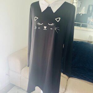 Allegra K Gothic Kitty Dress